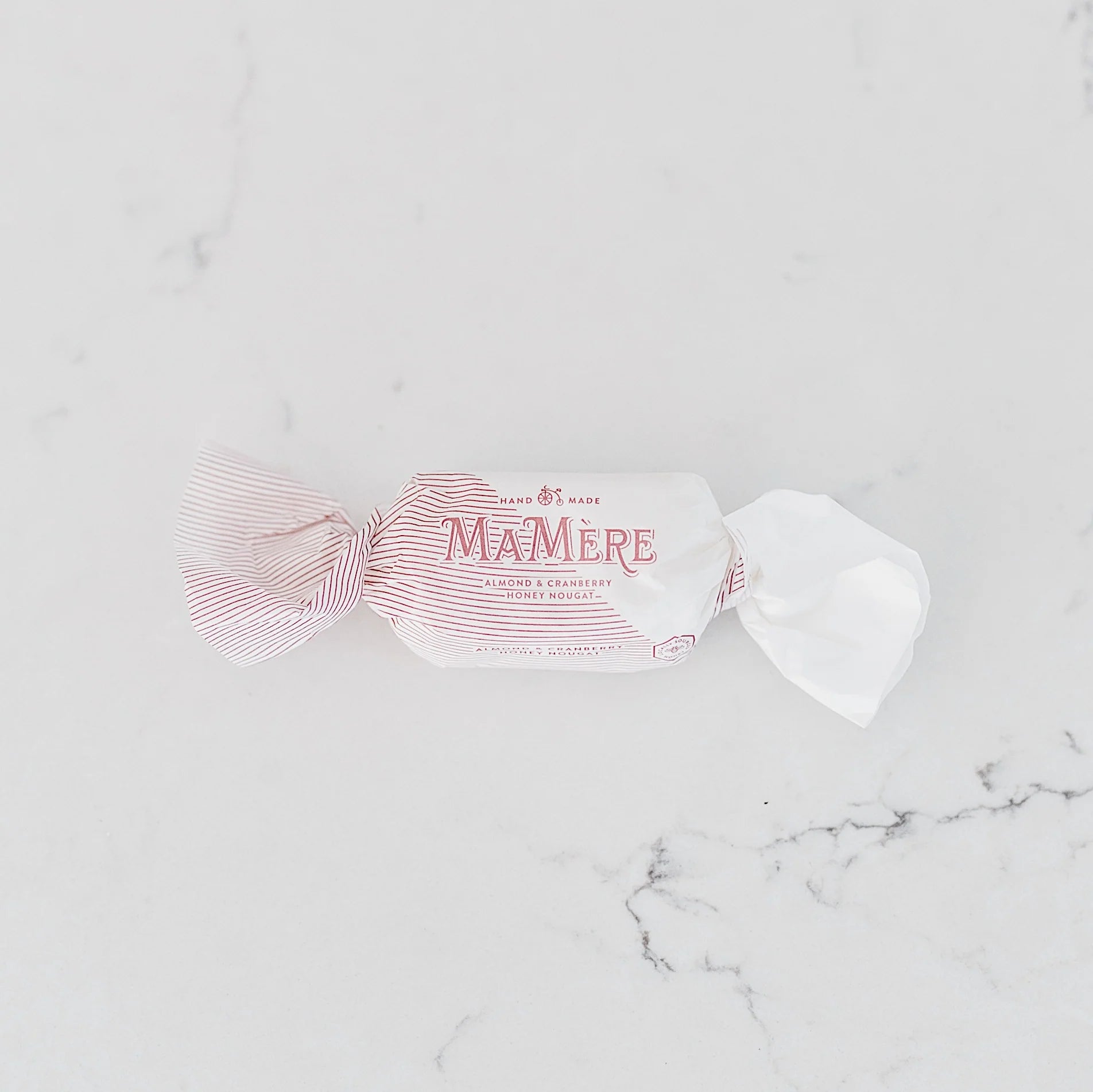 Ma Mère Confections | Almond & Cranberry Nougat Twists