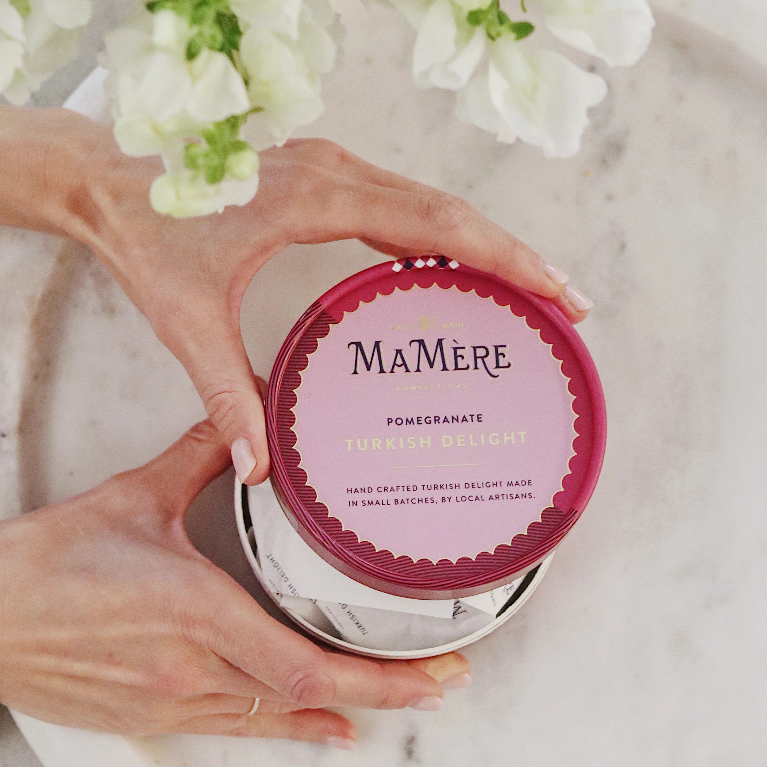 Ma Mère Confections | Pomegranate Turkish Delight