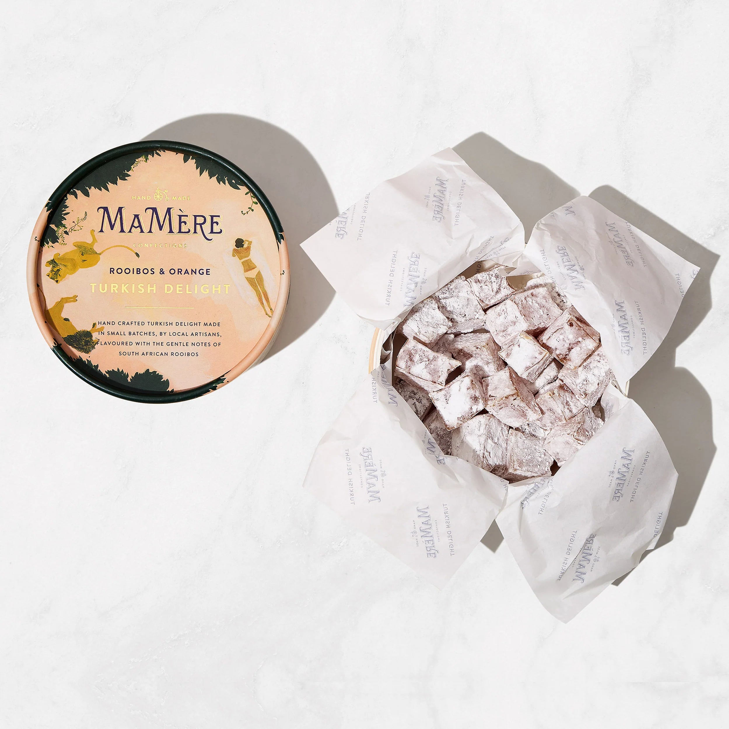 Ma Mère Confections | Rooibos & Orange Turkish Delight