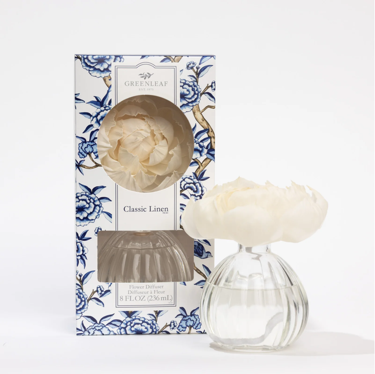 Greenleaf Classic Linen Flower Diffuser