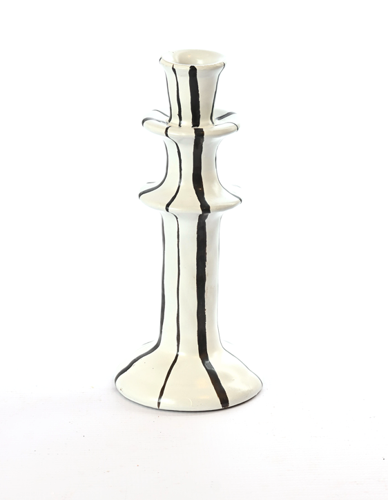 Striped Candle Holder