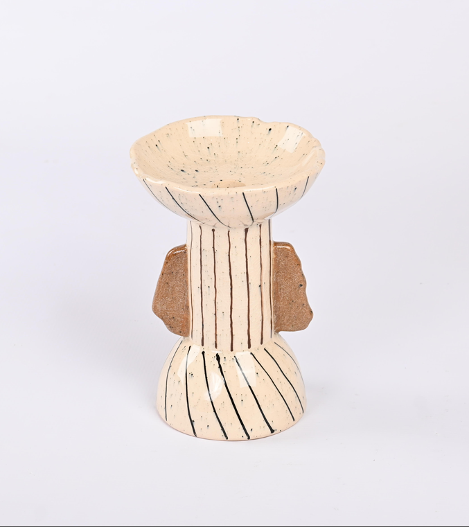 Striped Ceramic Hurricane