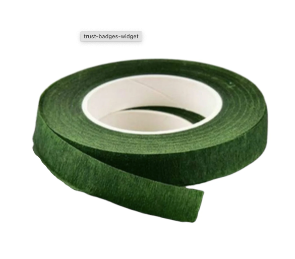 OASIS® Stem Wrap Florist Tape 1/2" - Dark Green