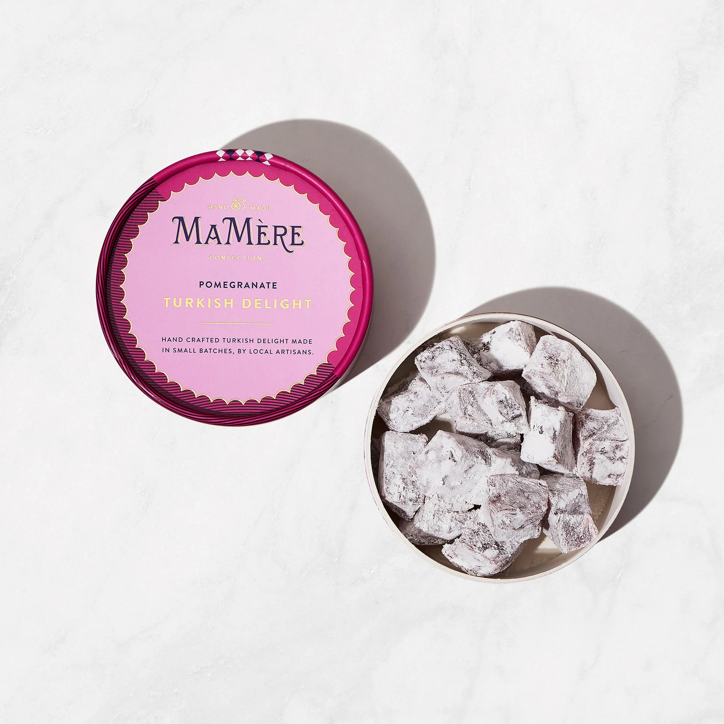 Ma Mère Confections | Pomegranate Turkish Delight
