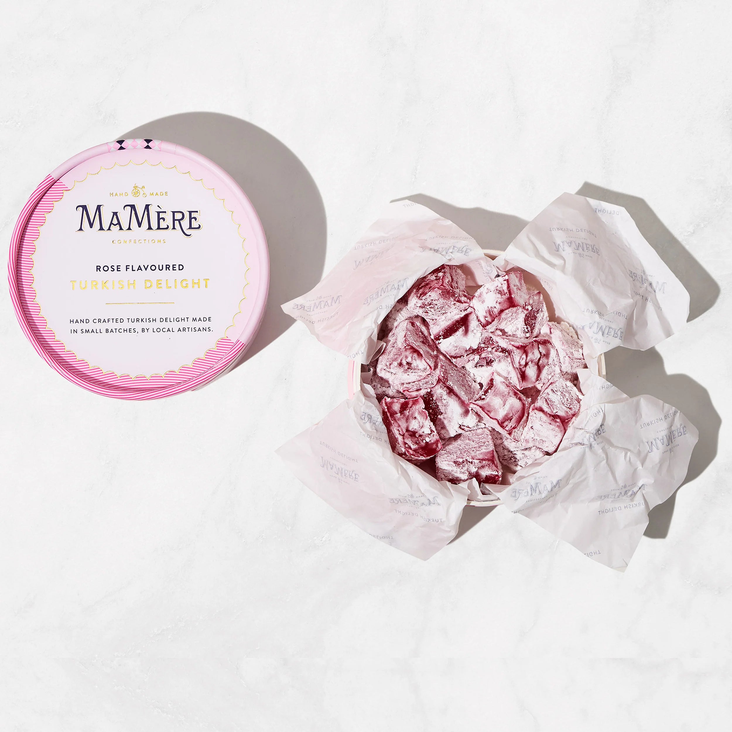 Ma Mère Confections | Rose Flavoured Turkish Delight